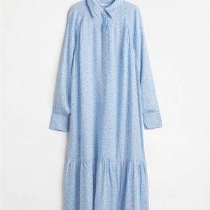 H&M Blue Floral Dress